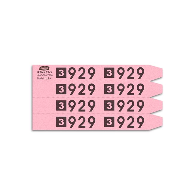 Etiquetas - Ticket Sencillo # 3 - Cleaner Supply - 1000/1 - Und