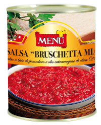 Enlatados - Salsa Bruschetta Mia - MENU - Tomate 830 g - Und