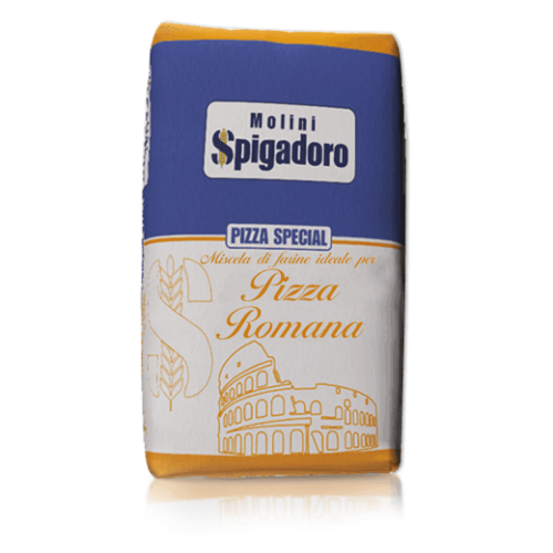 Cereales - Harina  - SPIGADORO - Pizza Romana Especial - 1/25 kg - Und