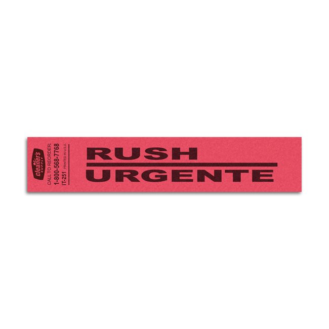 Etiquetas - Urgente - CLNR - Roja 2000/1 - Und