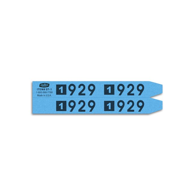 Etiquetas - Ticket Sencillo # 1 - CLNR - 1000/1 - Und