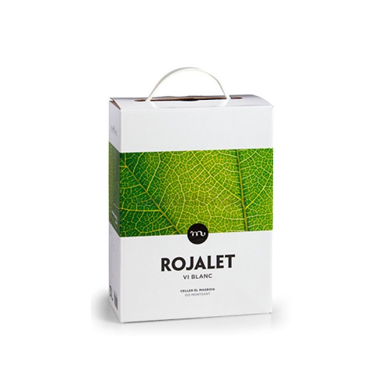 Bebidas - Vino - ROJALET - Blanco Bag in Box 3000ml DO Catalunya - Und