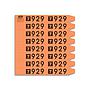 Etiquetas - Ticket Sencillo # 7 - Cleaner Supply - 1000/1 - Und