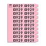Etiquetas - Ticket Sencillo # 9 - Cleaner Supply - 1000/1 - Und