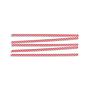 Partes - Amarras - 7" Blanco/Rojo 2000/1 - Und