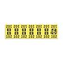 Etiquetas - Tickets Numerados  - CLEANER SUPPLY - #6 Amarillo - Und