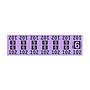 Etiquetas - Tickets Numerados  - CLEANER SUPPLY - #6 Morado - Und