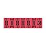 Etiquetas - Tickets Numerados  - CLEANER SUPPLY - #6 Rojo - Und