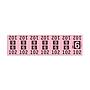 Etiquetas - Tickets Numerados  - CLEANER SUPPLY - #6 Rosado - Und